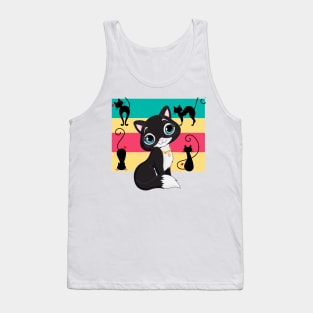 Cute Kitte Tank Top